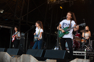 Hinds,perform at End Of The Road Festival, Larmer Tree Gardens, Salisbury, 6th September 2015