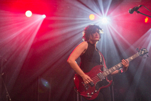 Ex Hex,perform at End Of The Road Festival, Larmer Tree Gardens, Salisbury, 5th September 2015