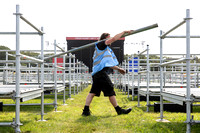 Set Up Shots of the first ever outdoor large scale socially distanced show - Virgin Money Utility Arena, Newcastle upon Tyne, U.K. - 10 August 2020